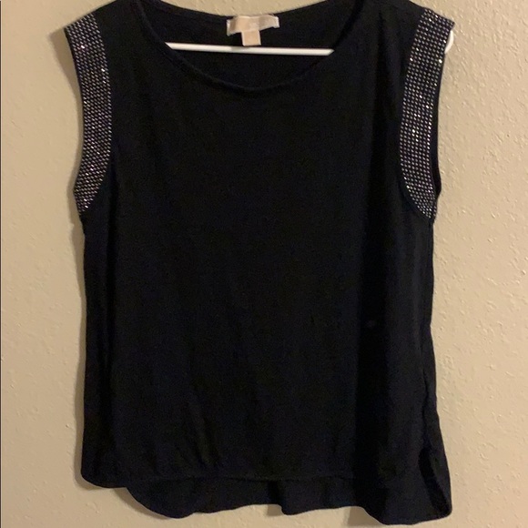 MICHAEL Michael Kors Tops - Michael Kors black sleeveless top large